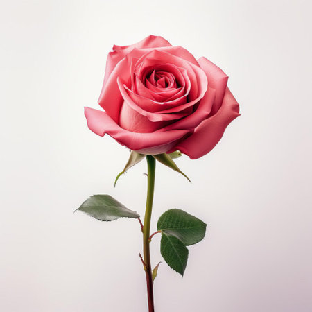 the venusian, depicted in a minimalist style, sits serenely against a pristine white background, adorned with a delicate rose that adds a touch of elegance and sophistication, evoking feelings of beauty, simplicity, and refinement, perfect for art lovers and fans of minimalist aesthetics. ai generatedの素材