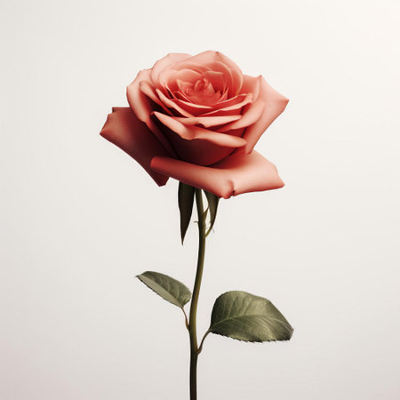 the venusian goddess, depicted in a minimalist style, elegantly holds a delicate rose against a pristine white background, evoking a sense of serenity and simplicity, while the subtle contrast between the soft petals and the goddess's gentle features creates a captivating visual harmony, perfect for art lovers and fans of mythology-inspired illustrations. ai generatedの素材