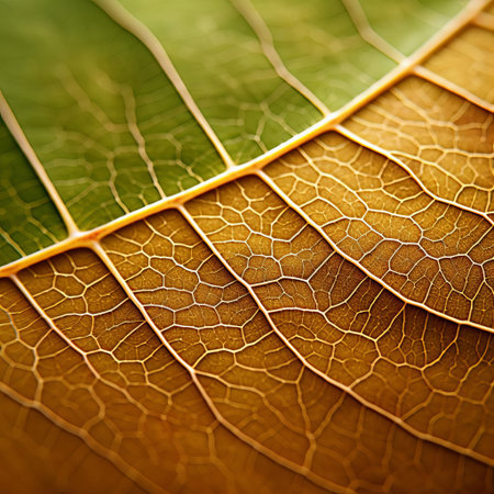 the cherry blossom leaf, with its delicate organic contours, is showcased in stunning detail in this ultra-high-definition image, evoking a sense of tactile wonder and connection to nature, perfect for those who appreciate environmentalism and the beauty of the natural world. ai generatedの素材