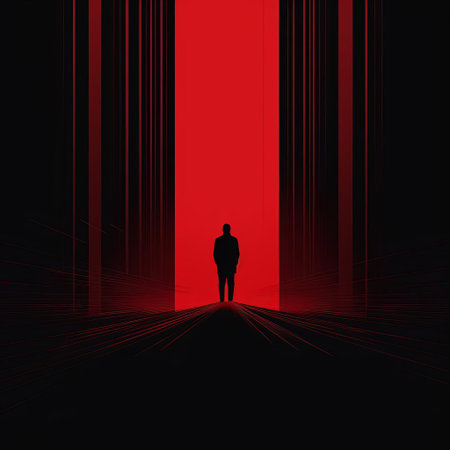 the abstract vector illustration features a stunning combination of light red and black hues, blending modern minimalism with sleek sophistication, perfect for backgrounds, wallpapers, or design elements in digital art, graphic design, and visual communications. ai generatedの素材