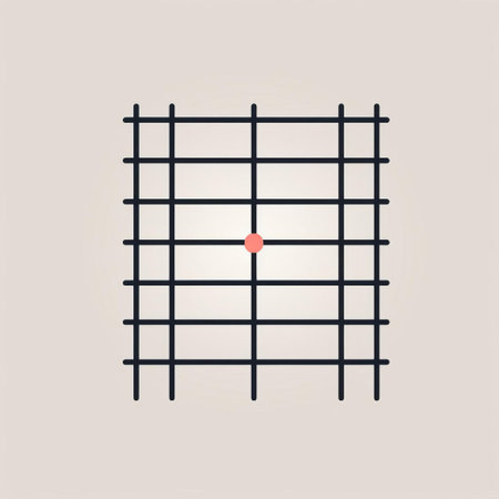 grid, rendered in a minimalist style, exudes simplicity and clean lines, leveraging a limited color palette to create a sense of focus and clarity, evoking modernity and sophistication, perfect for backgrounds, wallpapers, or designs requiring a touch of elegance and refinement. ai generatedの素材