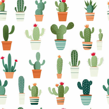 the cactus illustration, set against a crisp white background, showcases the iconic plant's unique silhouette and intricate details in a stunning vector design, perfect for desert-themed graphics, botanical art, and modern minimalist designs. ai generatedの素材