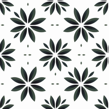 the geometric pattern, set against a clean and crisp white background, showcases a stunning display of minimalistic design, featuring intricate shapes and lines that create a sense of simplicity and elegance, perfect for modern interior design and decoration inspiration. ai generatedの素材