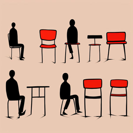 the knoll, a vibrant and playful outdoor furniture piece, designed by french artist jean jullien, features a bold and colorful design, perfect for modern gardens and outdoor spaces, blending functionality with whimsical artistry, ideal for relaxation and social gatherings. ai generatedの素材