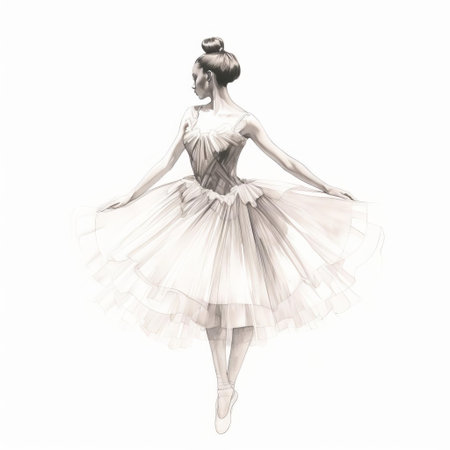 the portrait exudes a serene ambiance, characterized by its soft, ethereal quality, with gentle shading and delicate lines that evoke a sense of lightness and airiness, creating an overall effect of elegance and poise, perfect for art enthusiasts of watercolor paintings and fine art photography. ai generatedの素材