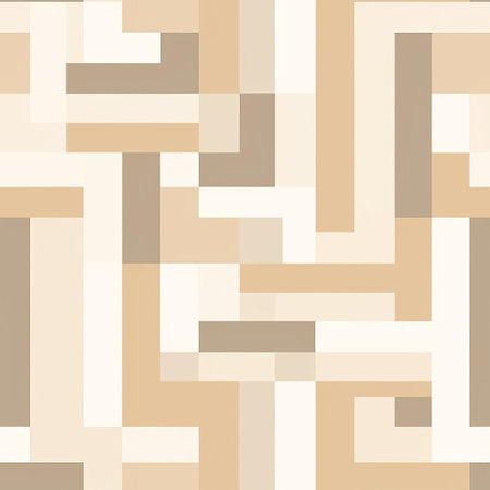 the wallpaper features a modern minimal endless pattern with ivory beige hues, creating a soothing and calming atmosphere, perfect for interior design and home decor, adding a touch of elegance and sophistication to any room. ai generatedの素材