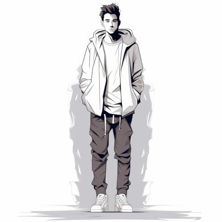 the minimalist interior design style shines in this photograph, showcasing clean lines, a monochromatic color scheme, and a serene atmosphere, all set against a crisp plain white background that allows the simplicity of the space to take center stage. ai generatedの素材