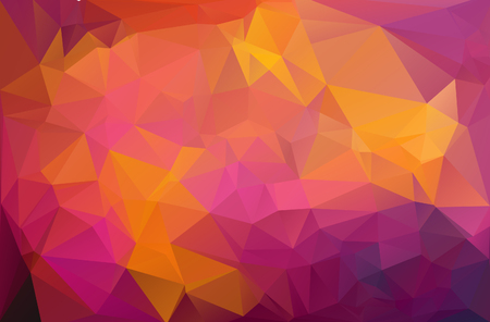 Polygon background. Abstract background of the triangles. Illustrationの写真素材
