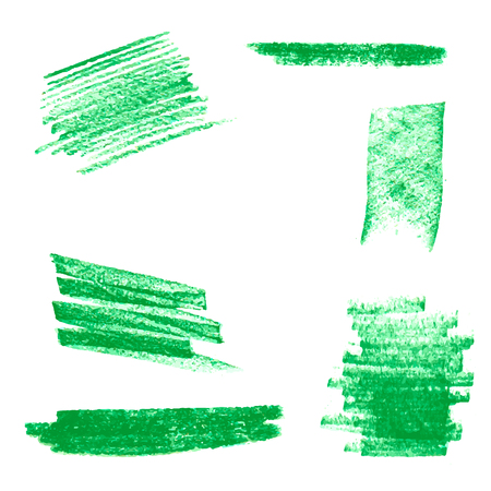A set of pastels. Pastel strokes for creativity and design. Texture pastel black and white. Illustrationの写真素材