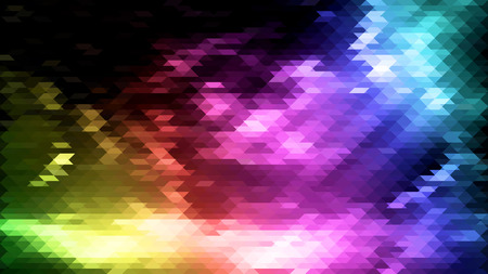 Polygon abstract background. Concept background of triangles. Beautiful colored background with decorative elements. Illustrationの写真素材