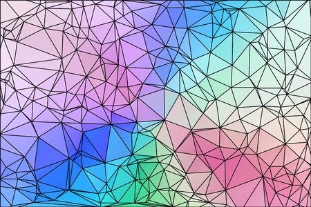 Polygon background. Abstract background of the triangles. Illustration