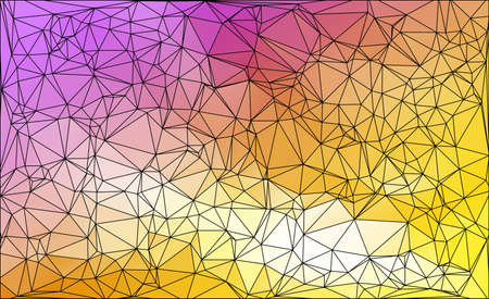 Polygon background. Abstract background of the triangles. Illustrationの写真素材