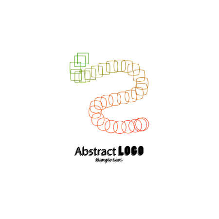 Abstract icon. Abstract object company icon. A creative symbol for business applications.のイラスト素材