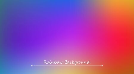 Abstract rainbow background. Blurred colorful rainbow background. Mesh background of rainbow colors.のイラスト素材