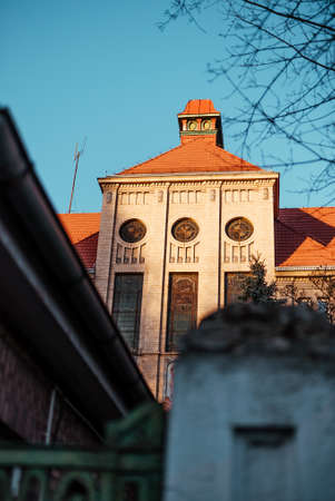 Hospital in Nysa city, 14.03.2020 Nysa, Polandのeditorial素材