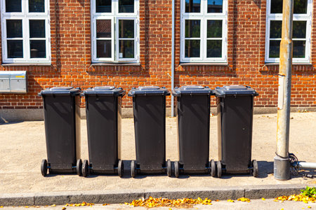 garbage waste segregation ecology conceptの写真素材