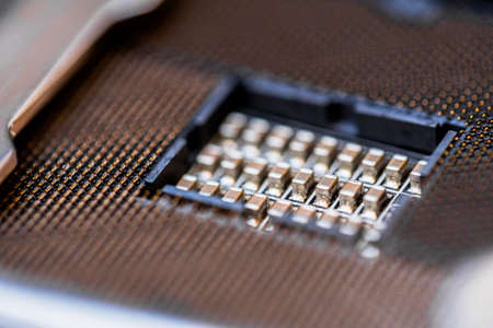 New PC Computer Motherboard CPUの写真素材