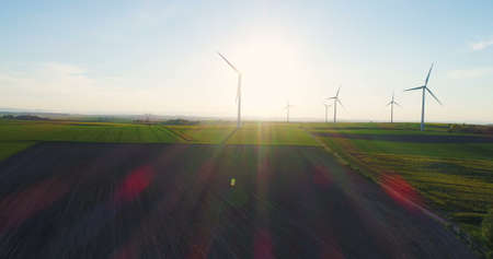 RENEWAL Energy - Windmills Farm.の写真素材