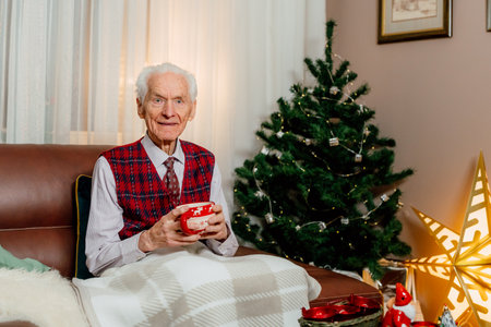 Senior Man Elderly Retired Portraitの写真素材