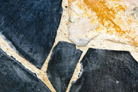 Modern art with stone.の写真素材