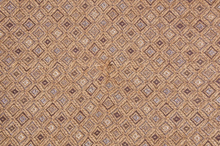 Qualitative brown fabric texture. Abstract background. Close up.