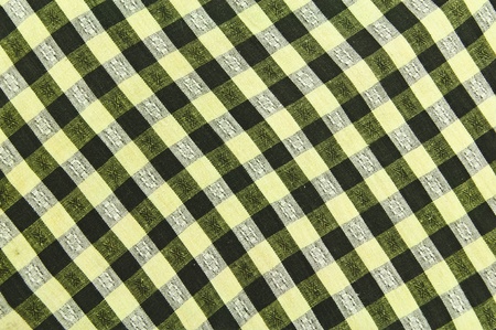 HIgh resolution diagonal black and green fabricの写真素材