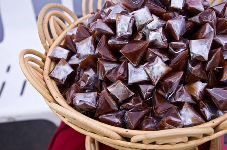 Bown thai sticky dessert の写真素材