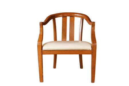 Isolated Classic  Armchair on White Backgroundの写真素材