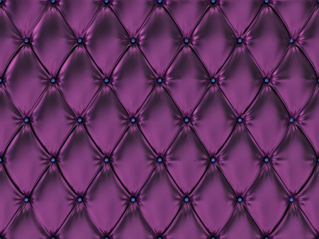 Seamless purple leather upholstery pattern, 3d illustrationの写真素材