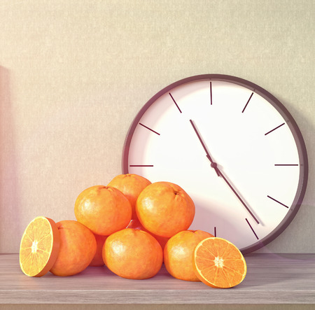 Interiors decoration. 3D Illustration