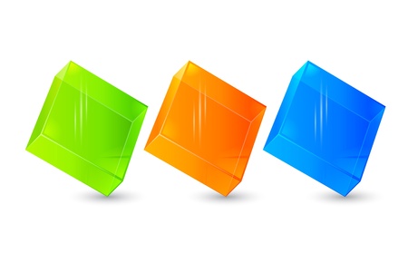 Glossy blank web internet button.のイラスト素材