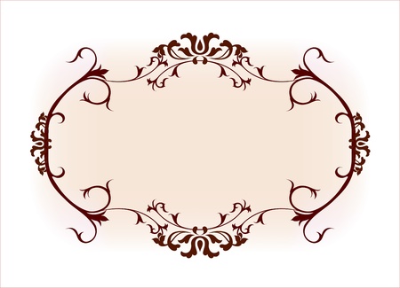 Vintage frameのイラスト素材
