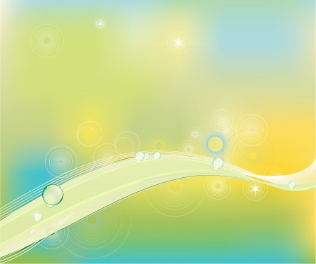 clip art abstract wave line backgroundのイラスト素材