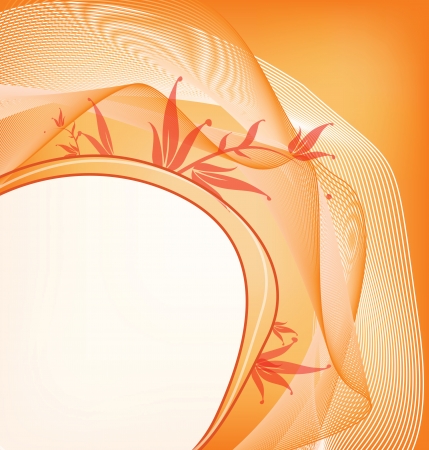 floral background with place for your textのイラスト素材