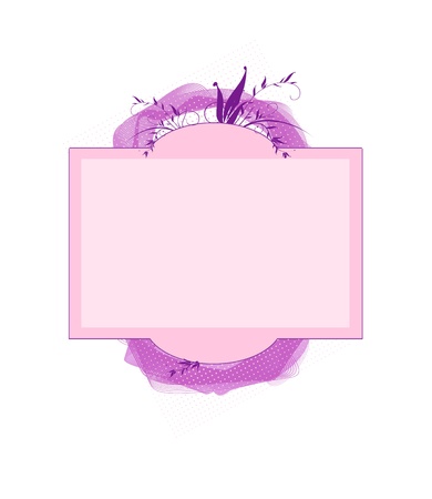 Template frame design for cardのイラスト素材