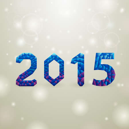 blue 2014 christmas backgorundのイラスト素材