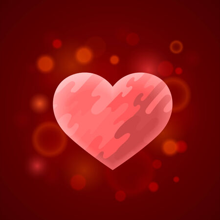 Beautiful festive greeting card with hearts for any holidayのイラスト素材