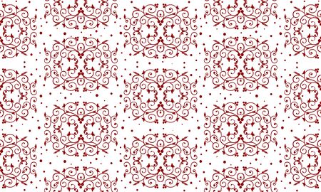 Seamless floral background designのイラスト素材