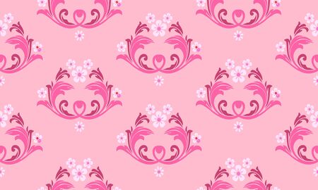 Floral background designのイラスト素材