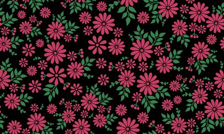 Floral background designのイラスト素材