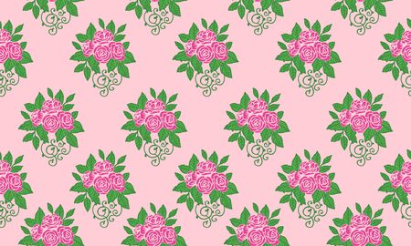 Floral background designのイラスト素材