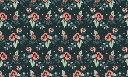 Floral background designのイラスト素材