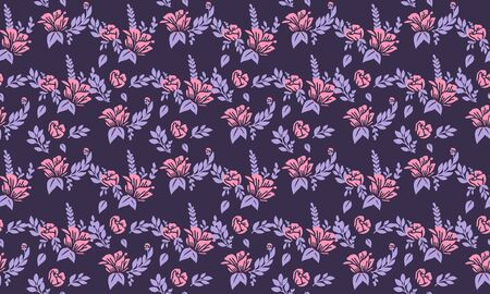 Floral background designのイラスト素材