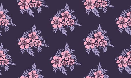 Floral background designのイラスト素材
