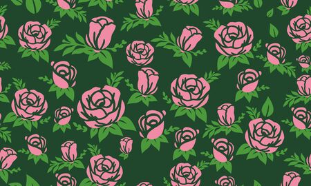 Floral background designのイラスト素材