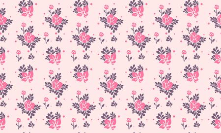Seamless floral background designのイラスト素材