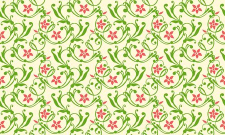 Floral background designのイラスト素材