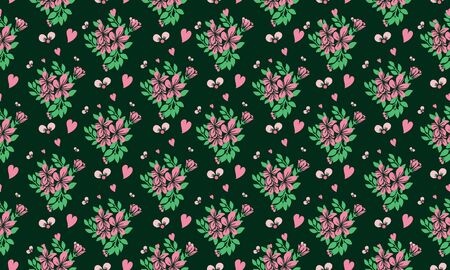 Floral background designのイラスト素材