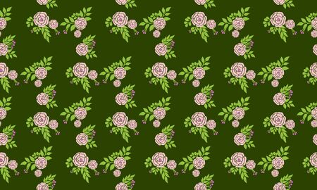 Floral background designのイラスト素材
