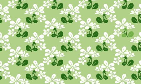 Seamless floral background designのイラスト素材